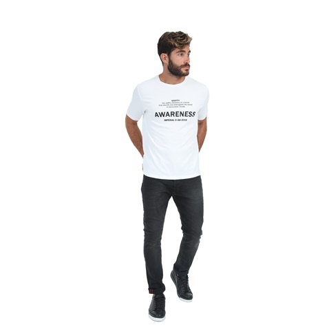 IMPERIAL-Ανδρικό jean παντελόνι IMPERIAL μαύρο