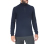 LES DEUX-Ανδρική πλεκτή μπλούζα LES DEUX CASHMERINO ZIPPER μπλε
