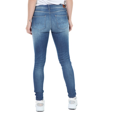 PEPE JEANS-Γυναικείο τζιν παντελόνι PEPE JEANS PIXIE μπλε
