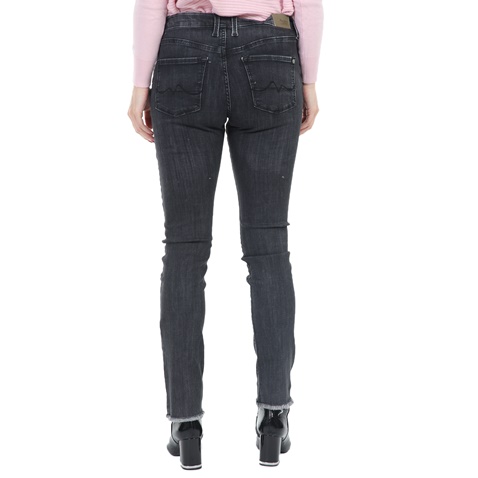 PEPE JEANS-Γυναικείο τζιν παντελόνι PEPE JEANS VICTORIA μαύρο