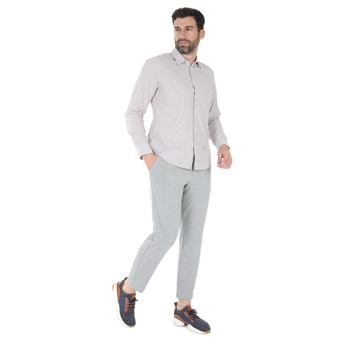 PEPE JEANS-Ανδρικό μακρυμάνικο πουκάμισο PEPE JEANS HYDEN ριγέ
