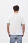 FRANKLIN & MARSHALL-Ανδρικό t-shirt FRANKLIN & MARSHALL μπλε λευκό