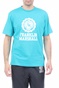 FRANKLIN & MARSHALL-Ανδρικό t-shirt FRANKLIN & MARSHALL μπλε