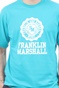 FRANKLIN & MARSHALL-Ανδρικό t-shirt FRANKLIN & MARSHALL μπλε