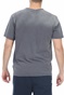 FRANKLIN & MARSHALL-Ανδρικό t-shirt FRANKLIN & MARSHALL SUPER VINTAGE GARMENT γκρι