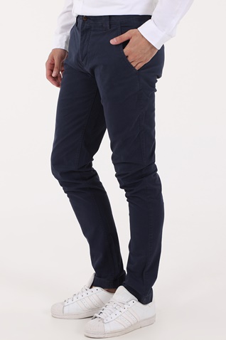 TOMMY HILFIGER-Ανδρικό chino παντελόνι TOMMY HILFIGER SCANTON μπλε