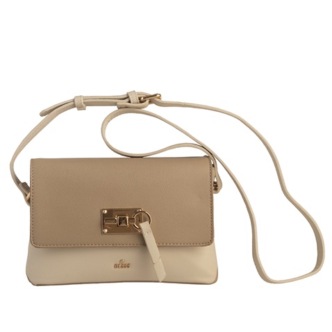BLISS-Γυναικεία τσάντα χιαστί BLISS LADY CROSS BODY εκρού