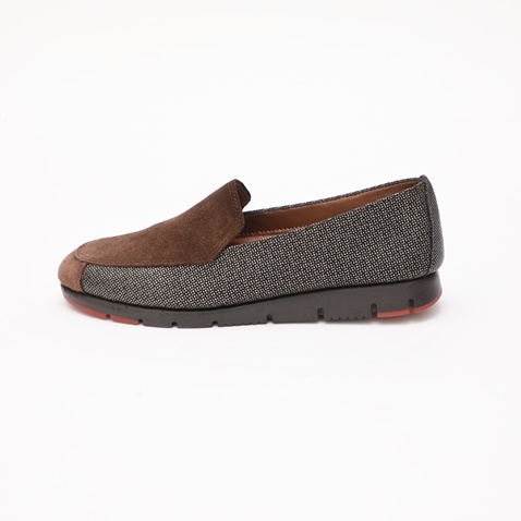 AEROSOLES-Γυναικεία slip on παπούτσια AEROSOLES καφέ