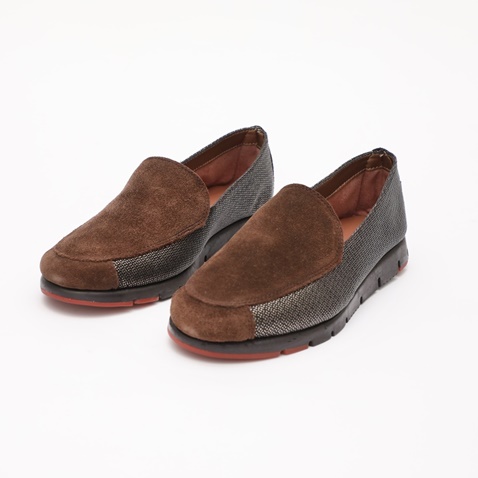 AEROSOLES-Γυναικεία slip on παπούτσια AEROSOLES καφέ