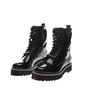 KENDALL+KYLIE-Γυναικεία μποτάκια KENDALL+KYLIE LANGMORE CROCO μαύρα