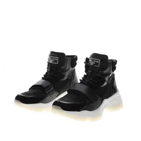 KENDALL+KYLIE-Γυναικεία μποτάκια sneakers KENDALL+KYLIE ZERA μαύρα