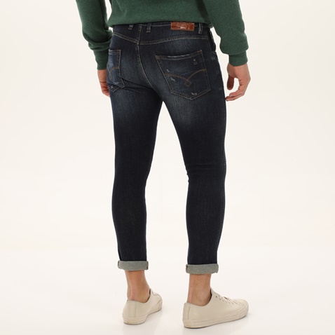 UNIFORM-Ανδρικό jean παντελόνι UNIFORM 7-UM0124.585.S2.044 DARRELL μπλε σκούρο