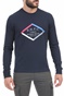 BEVERLY HILLS POLO CLUB-Ανδρική μπλούζα BEVERLY HILLS POLO CLUB M L/S CREW μπλε