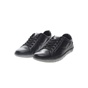 PEGADA-Ανδρικά δερμάτινα sneakers PEGADA μαύρα