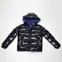 BEVERLY HILLS POLO CLUB-Βρεφικό puffer μπουφάν BEVERLY HILLS POLO CLUB BHP.0W1.010.453 μπλε