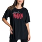 EDWARD JEANS-Γυναικείο t-shirt EDWARD JEANS NON μαύρο