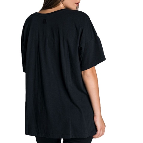 EDWARD JEANS-Γυναικείο t-shirt EDWARD JEANS NON μαύρο