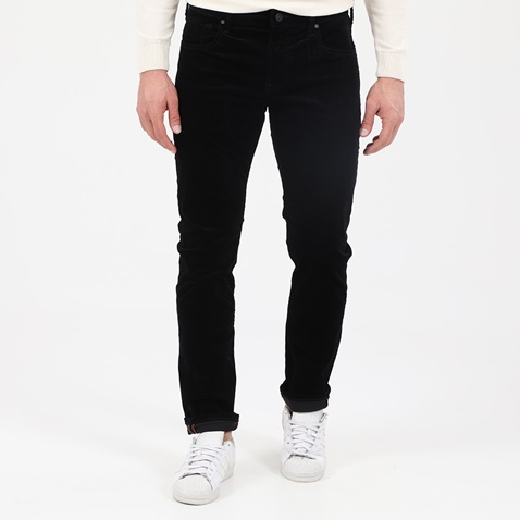 SCOTCH & SODA-Ανδρικό παντελόνι SCOTCH & SODA RALSTON - Corduroy 5-pocket μαύρο