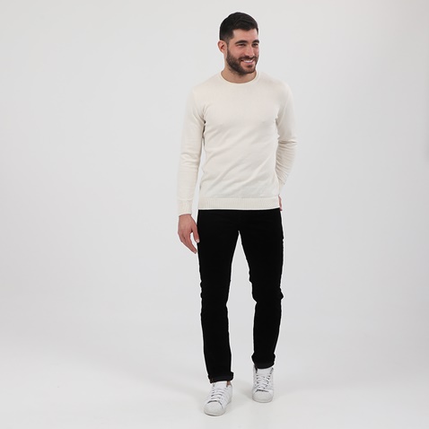 SCOTCH & SODA-Ανδρικό παντελόνι SCOTCH & SODA RALSTON - Corduroy 5-pocket μαύρο