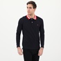 BEVERLY HILLS POLO CLUB-Ανδρική polo μπλούζα BEVERLY HILLS POLO CLUB BHP.0W1.062.014 μπλε