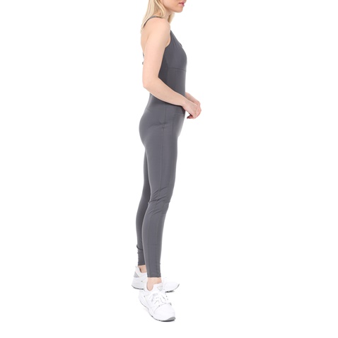 BODYTALK-Γυναικεία ολόσωμη αθλητική φόρμα BODYTALK TECH γκρι καφέ