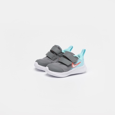 NIKE-Βρεφικά παπούτσια NIKE DA2778 STAR RUNNER 3 (TDV) γκρι μπλε