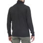 CATAMARAN SAILWEAR-Ανδρική πλεκτή μπλούζα ζιβάγκο CATAMARAN SAILWEAR μαύρη