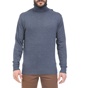 CATAMARAN SAILWEAR-Ανδρική πλεκτή μπλούζα ζιβάγκο CATAMARAN SAILWEAR μπλε