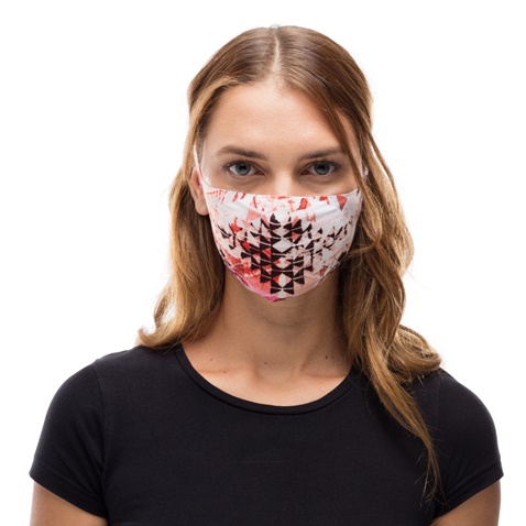 BUFF®-Προστατευτική μάσκα BUFF FILTER MASK AZIR MULTI μπεζ κόκκινη