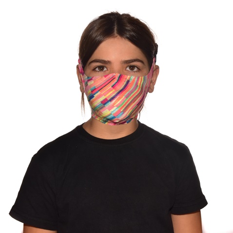 BUFF®-Παιδική προστατευτική μάσκα BUFF FILTER MASK DIZEN MULTI ροζ μπλε