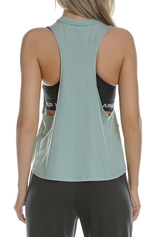 UNDER ARMOUR-Γυναικείο αμάνικο t-shirt UNDER ARMOUR Prjct Rock No Tmw Tank T-SH πράσινο