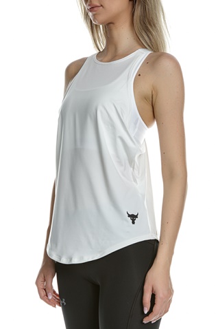 UNDER ARMOUR-Γυναικείο top UNDER ARMOUR Prjct Rock HG Tank λευκό