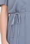 AMERICAN VINTAGE-Γυναικείο mini φόρεμα AMERICAN VINTAGE μπλε