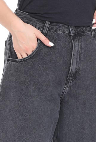 AMERICAN VINTAGE-Γυναικείο jean παντελόνι AMERICAN VINTAGE μαύρο