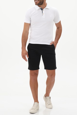 CALVIN KLEIN JEANS-Ανδρική chino βερμούδα CALVIN KLEIN JEANS J30J319061 μαύρη