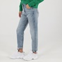 CALVIN KLEIN JEANS-Γυναικείο jean παντελόνι slim boyfriend CALVIN KLEIN JEANS μπλε