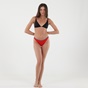 CALVIN KLEIN JEANS-Γυναικείο μαγιό μπικίνι slip CALVIN KLEIN JEANS KW0KW01275 BRAZILIAN κόκκινο