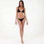CALVIN KLEIN JEANS-Γυναικείο μαγιό μπικίνι top CALVIN KLEIN JEANS KW0KW01314 TRIANGLE-RP μαύρο