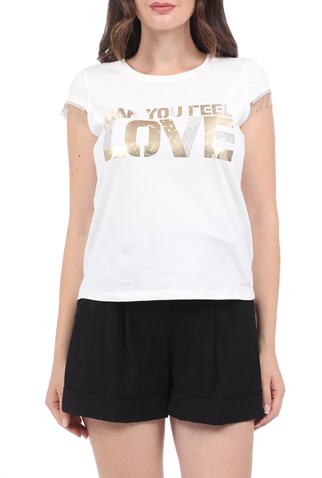 KOCCA-Γυναικείο t-shirt KOCCA ZENA λευκό