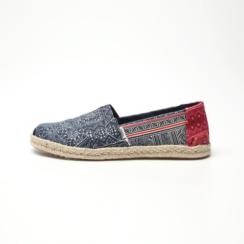 TOMS-Γυναικείες υφασμάτινες εσπαντρίγιες TOMS 10016263 ALPARGATA ROPE μπλε κόκκινες