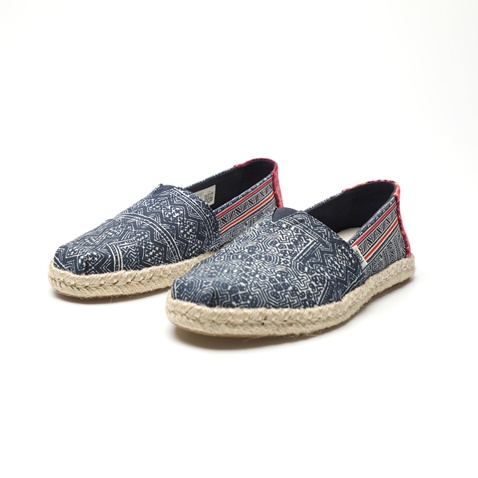 TOMS-Γυναικείες υφασμάτινες εσπαντρίγιες TOMS 10016263 ALPARGATA ROPE μπλε κόκκινες