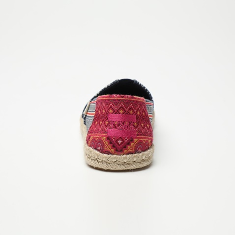 TOMS-Γυναικείες υφασμάτινες εσπαντρίγιες TOMS 10016263 ALPARGATA ROPE μπλε κόκκινες