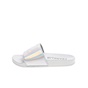 FRANKLIN & MARSHALL-Γυναικεία slides FRANKLIN & MARSHALL SLIPPER RAINBOW ασημί