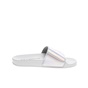 FRANKLIN & MARSHALL-Γυναικεία slides FRANKLIN & MARSHALL SLIPPER RAINBOW ασημί