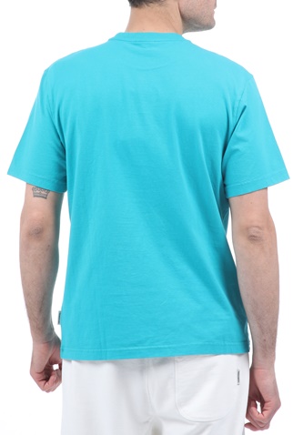 FRANKLIN & MARSHALL-Ανδρικό t-shirt FRANKLIN & MARSHALL μπλε