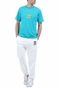FRANKLIN & MARSHALL-Ανδρικό t-shirt FRANKLIN & MARSHALL μπλε