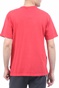 FRANKLIN & MARSHALL-Ανδρικό t-shirt FRANKLIN & MARSHALL κόκκινο
