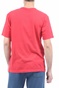 FRANKLIN & MARSHALL-Ανδρικό t-shirt FRANKLIN & MARSHALL κόκκινο