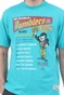 FRANKLIN & MARSHALL-Ανδρικό t-shirt FRANKLIN & MARSHALL μπλε