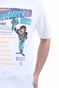 FRANKLIN & MARSHALL-Ανδρικό t-shirt FRANKLIN & MARSHALL λευκό